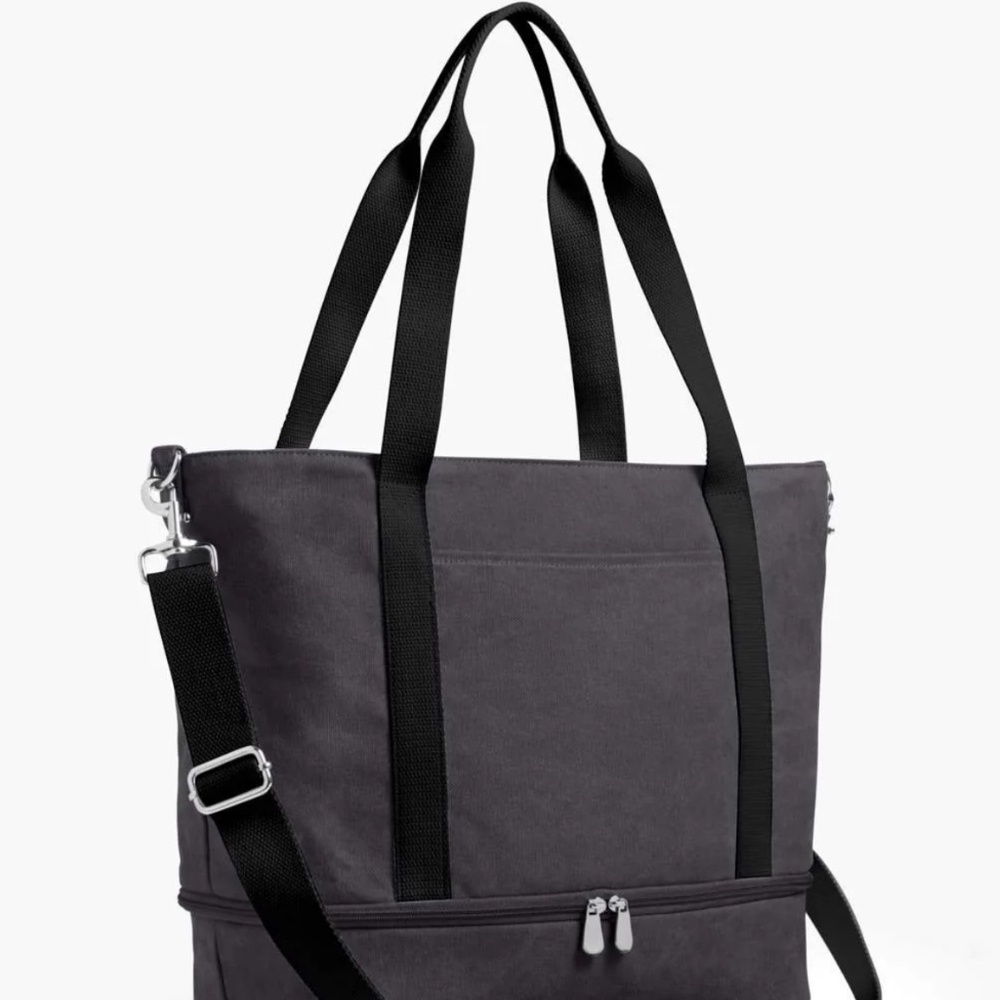 Lo & Sons Catalina Tote (Dark Gray Canvas)
